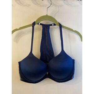 Vs Victoria Secret 36D very sexy FC Racerback bling navy
